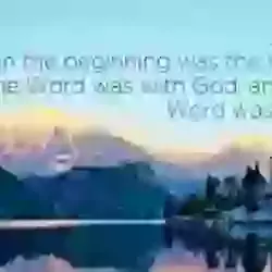 11am Sunday 6th. September - Creation in Christ
